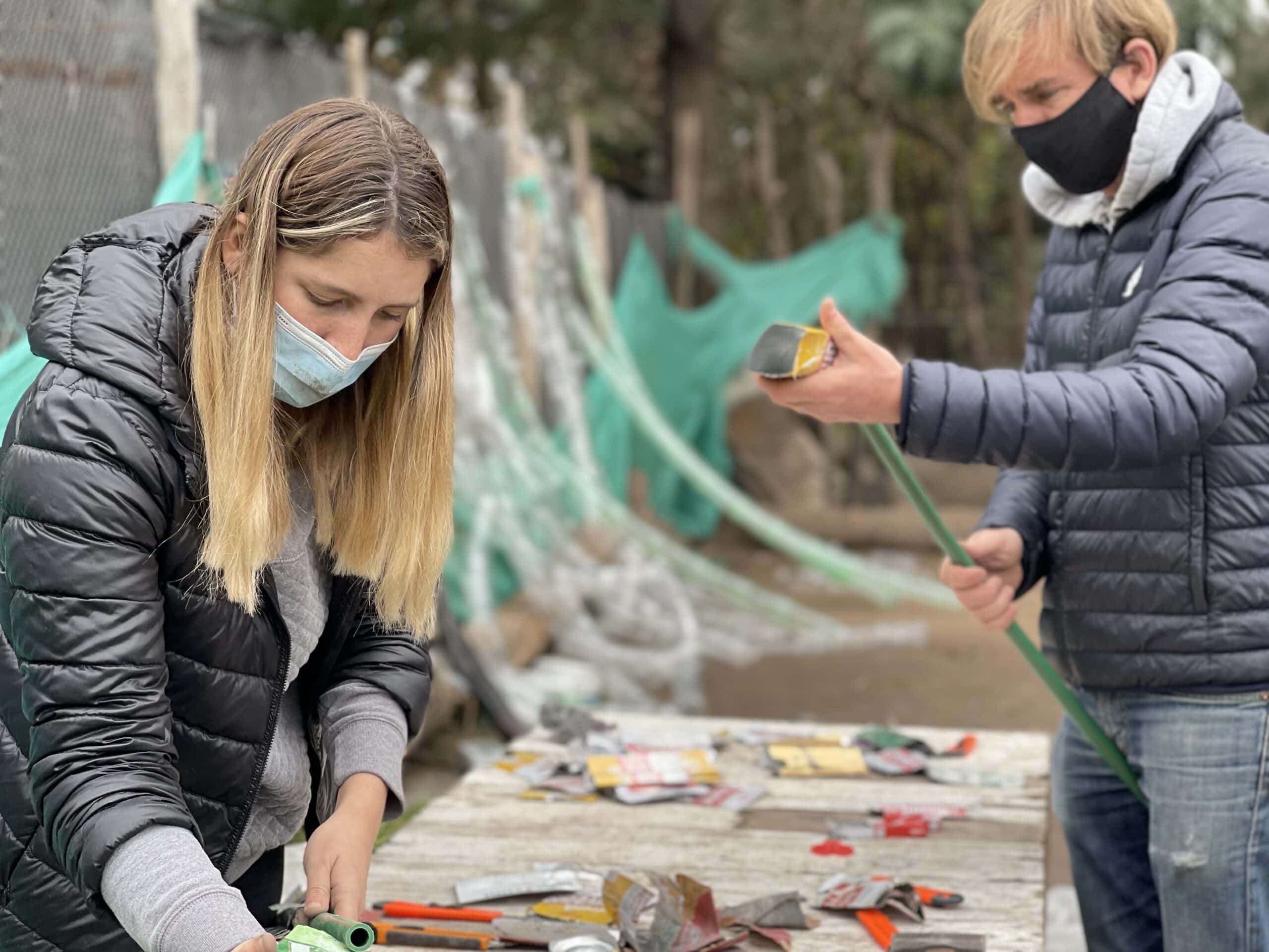 sumar ONG Unidos x San Francisco voluntarios en proyecto